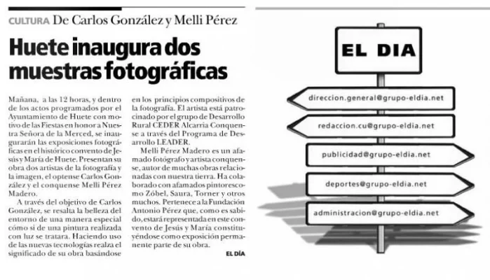 Exposición > 2010 – Ceder Alcarria Conquense, Cuenca. España
