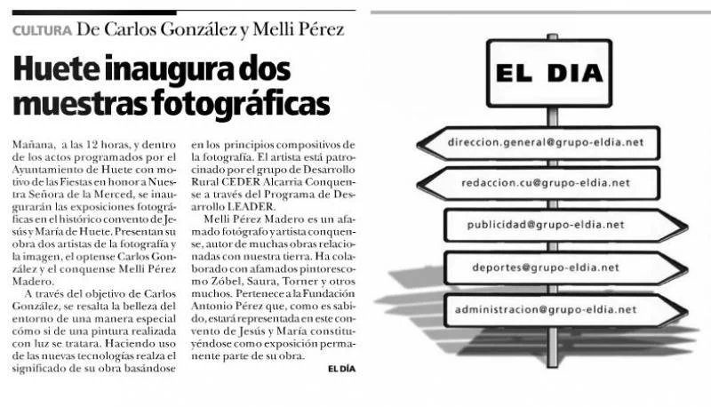 Exposición > 2010 – Ceder Alcarria Conquense, Cuenca. España
