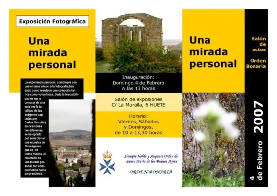Exposición > 2007 – Orden Bonaria, Huete, Cuenca. España