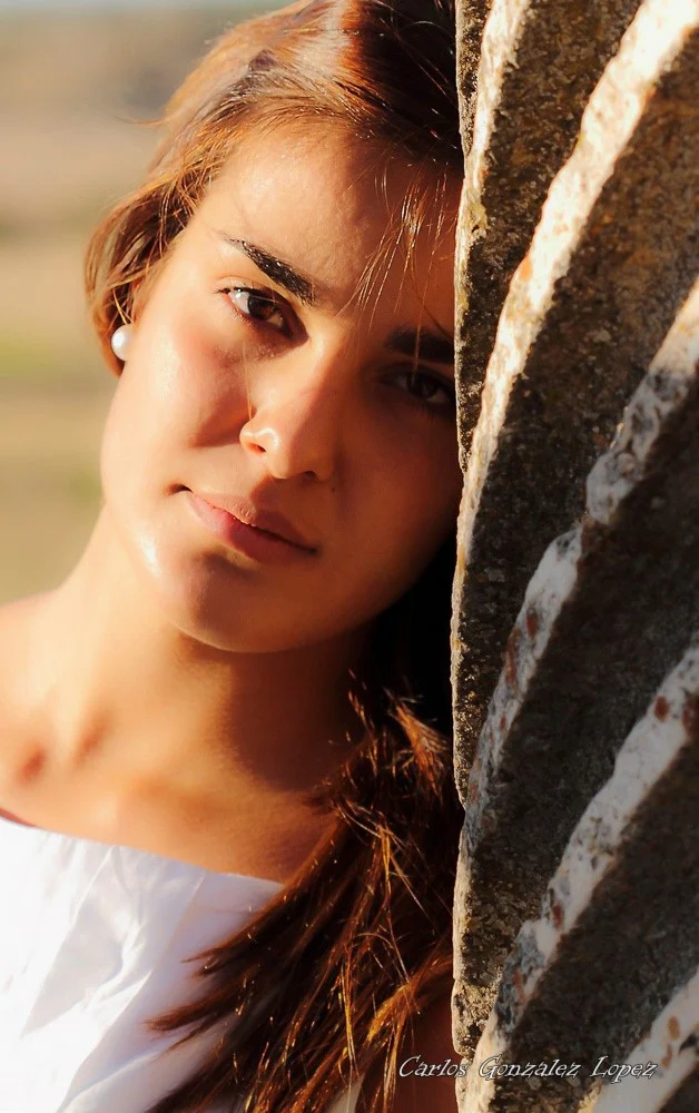 Retrato de una bella joven optense