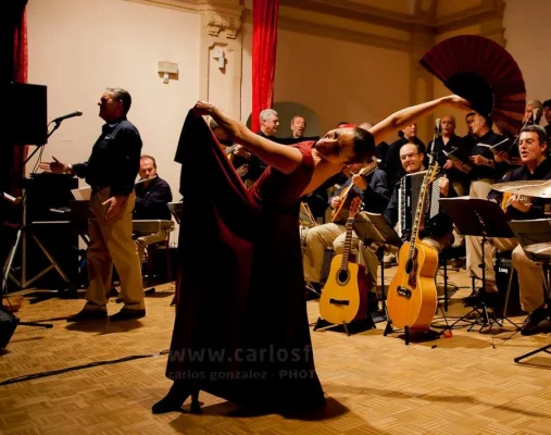 grupo "A Contraluz" en Huete - Concierto benéfico a favor de la