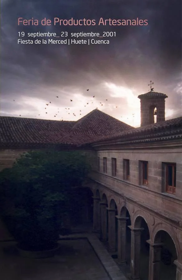 Ayuntamiento de Huete - Cartel Claustro del Monasterio de Jesus y Maria, Huete