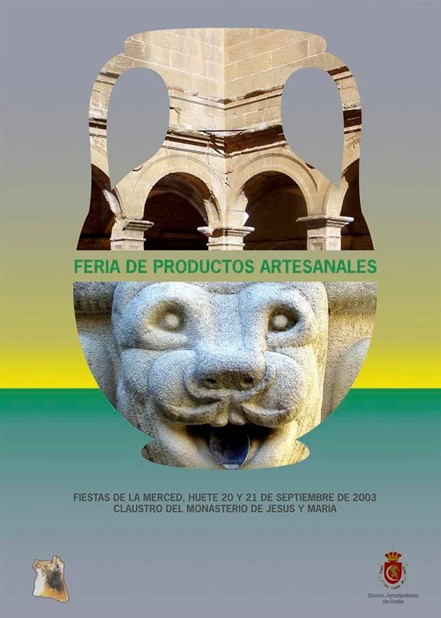 Ayuntamiento de Huete - Cartel Feria de productos artesanales 1