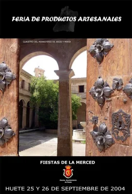 Ayuntamiento de Huete - Cartel Feria de productos artesanales 2