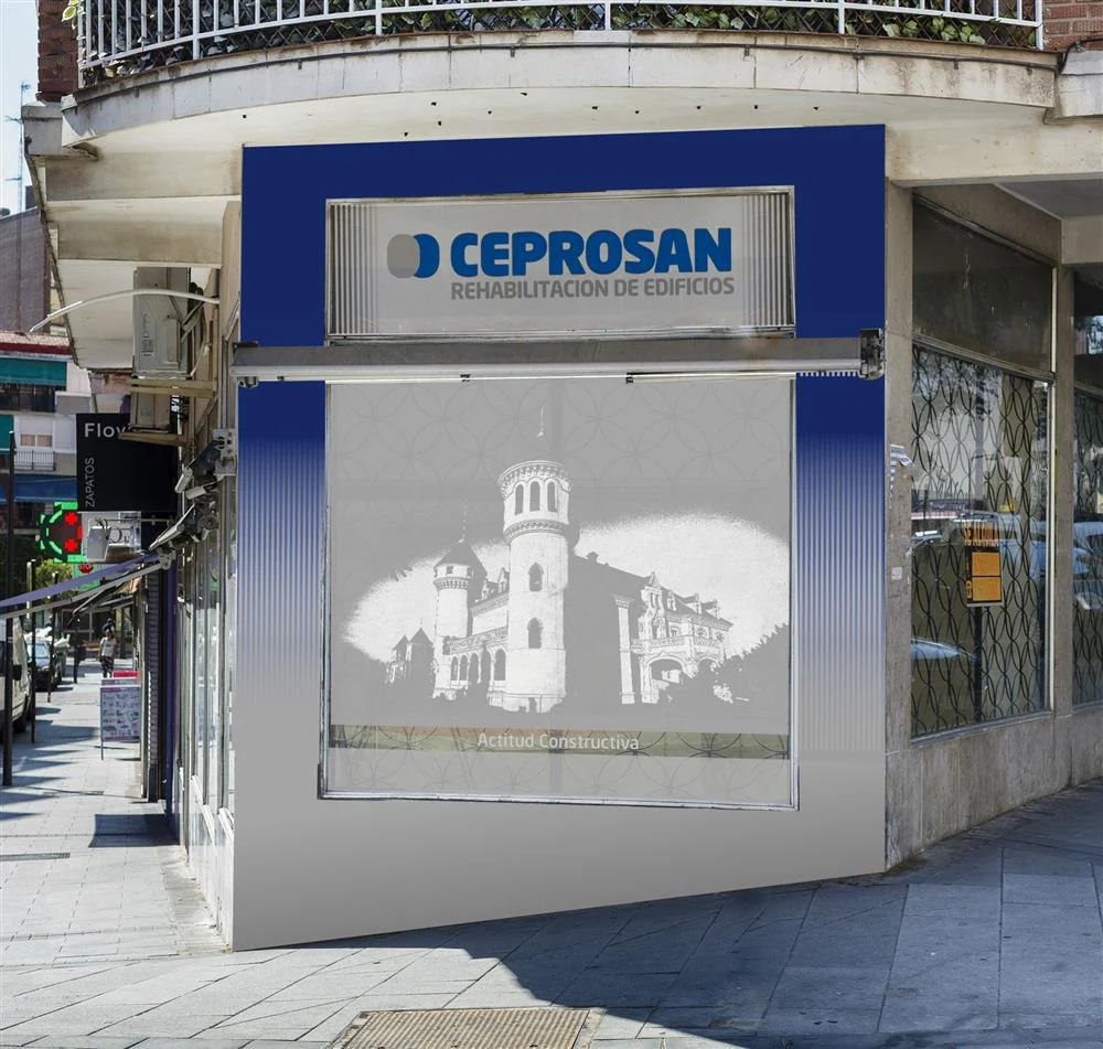 Ceprosan - Diseño Fachada Sede Alcorcon