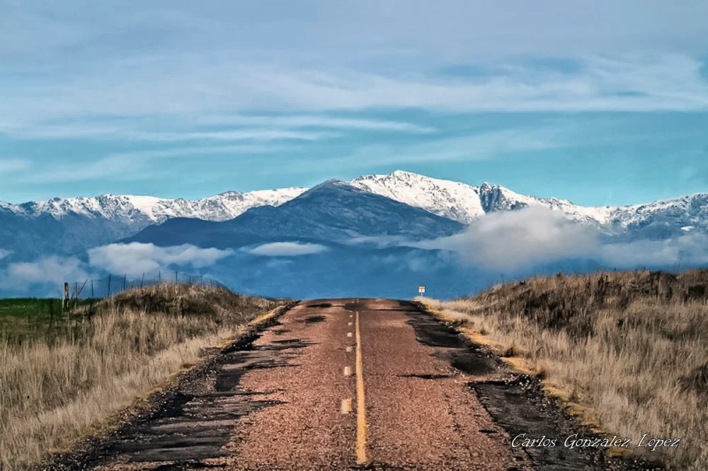 Carretera hacia Candeleda (Avila)