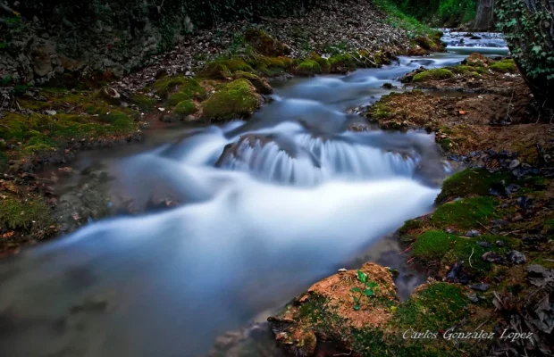 Rio Cabriel al anochecer, Cañete (Cuenca)