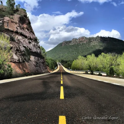 Carretera hacia Boniches, Cuenca