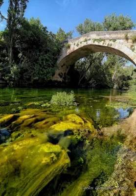 Puente sobre el rio Escabas, Priego (Cuenca)