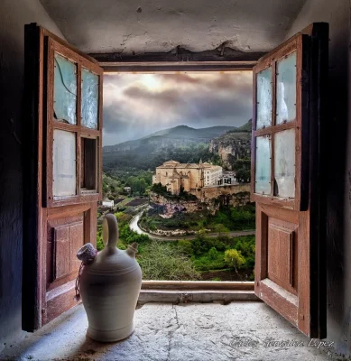 Orgullo de mi tiempo. Vista parador nacional, Cuenca