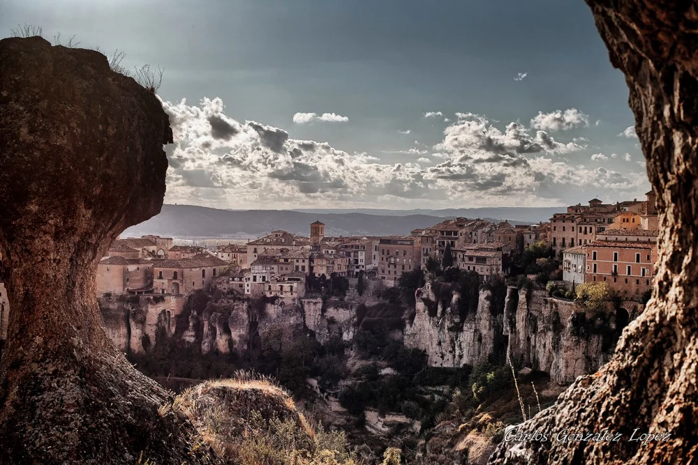 Vista Cuenca desde Castillo entre piedras