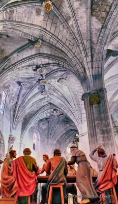 Paso Ultima Cena en Catedral de Cuenca