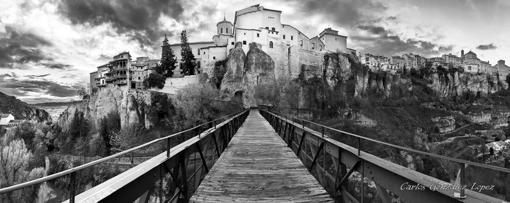 Puente de San Pablo Atardecer Cuenca