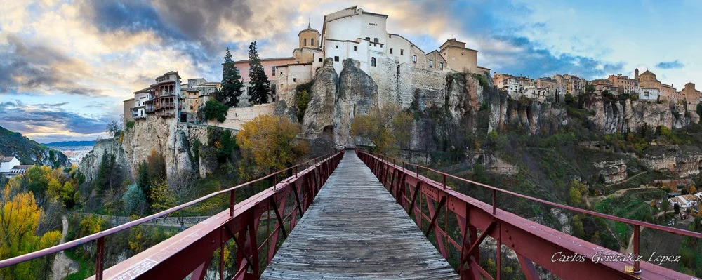 Puente de San Pablo Atardecer Cuenca