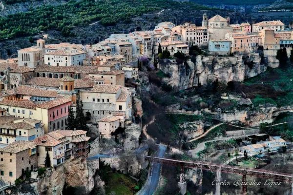 Vista desde los Tiradores brazo, Cuenca