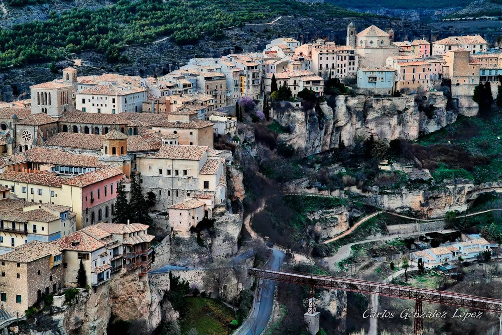 Vista desde los Tiradores brazo, Cuenca