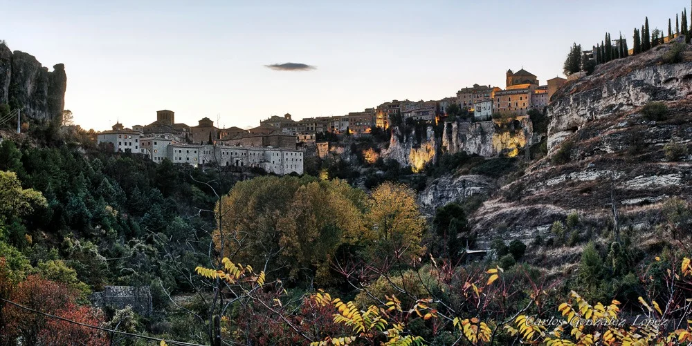 Vista Cuenca desde rio huecar