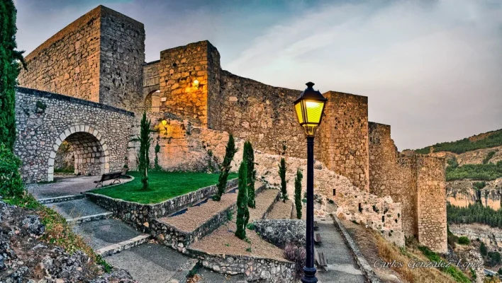 Muralla del castillo de Cuenca