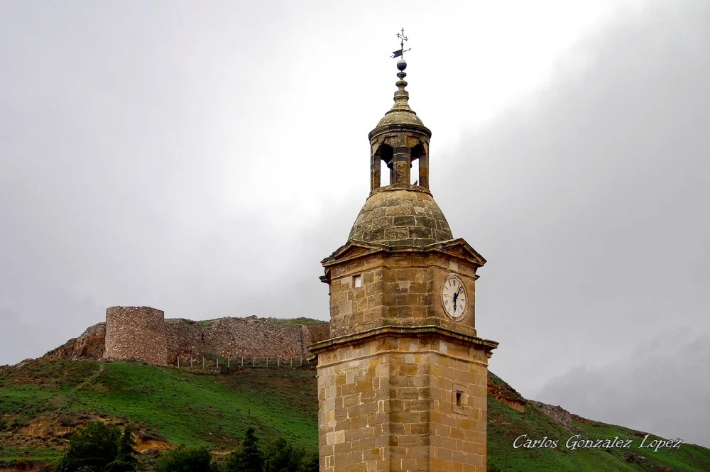 Torre del Reloj y restos de muralla, Huete (Cuenca)