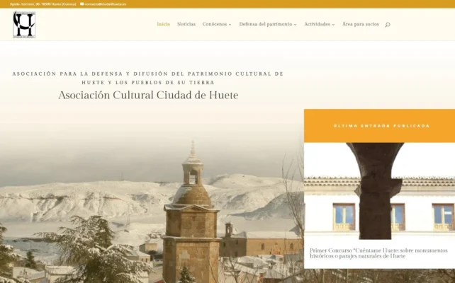 Asociación Cultural Ciudad de Huete - Pag Web - www.ciudadhuete.es