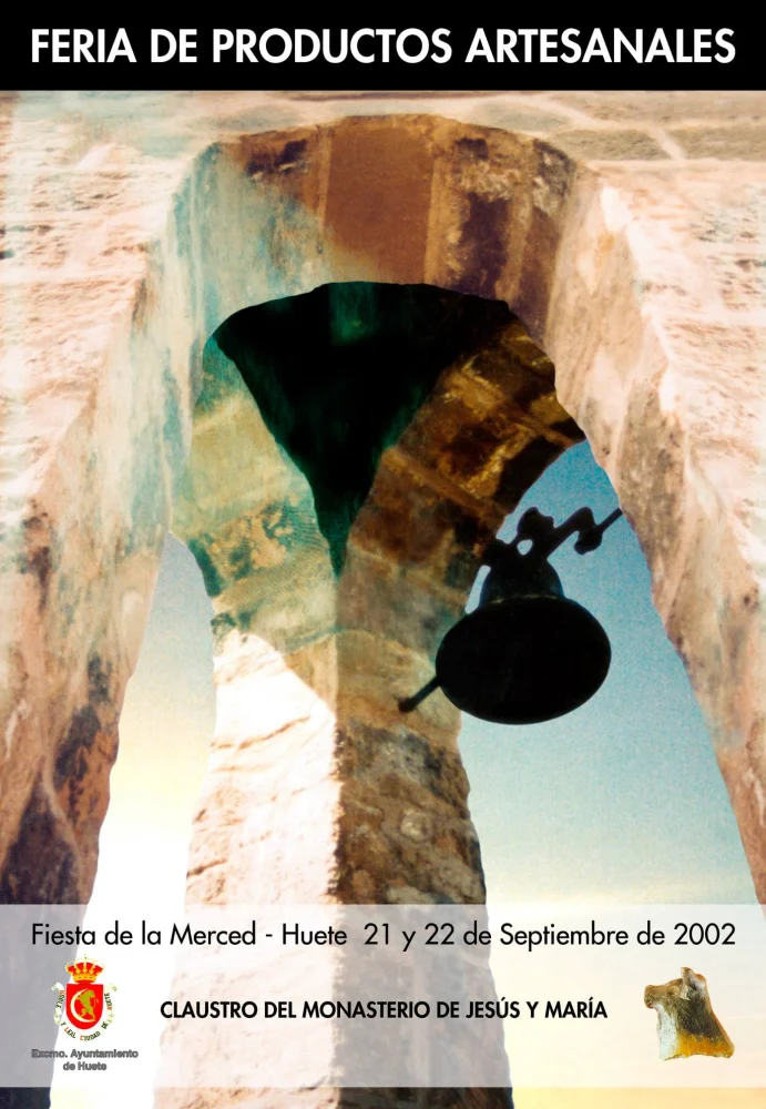 Ayuntamiento de Huete - Cartel Feria de productos artesanales 2002