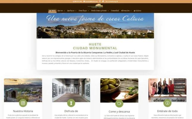 Ayuntamiento de Huete - Pag Web de Turismo - www.turismohuete.com