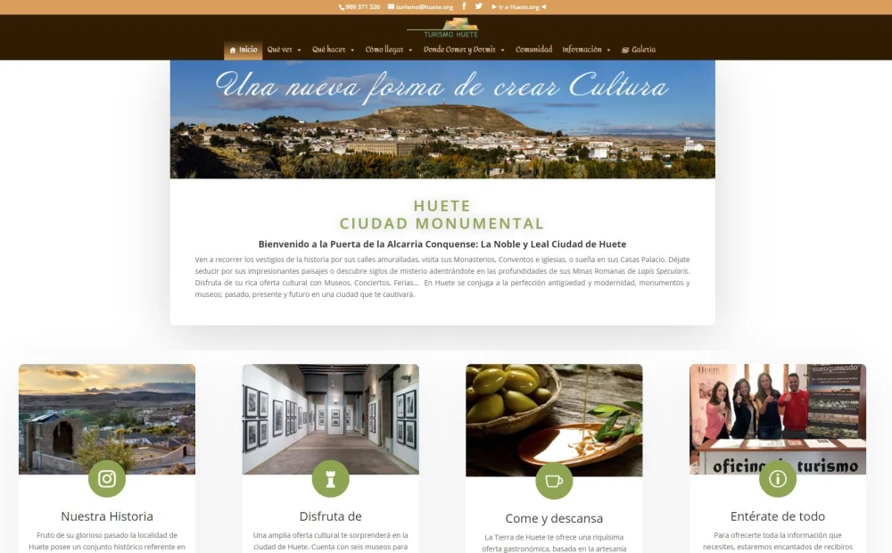 Ayuntamiento de Huete - Pag Web de Turismo - www.turismohuete.com